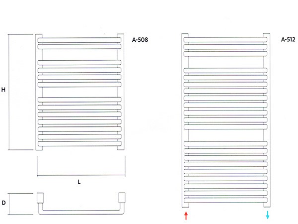 Aster Towel Warmer Specifications